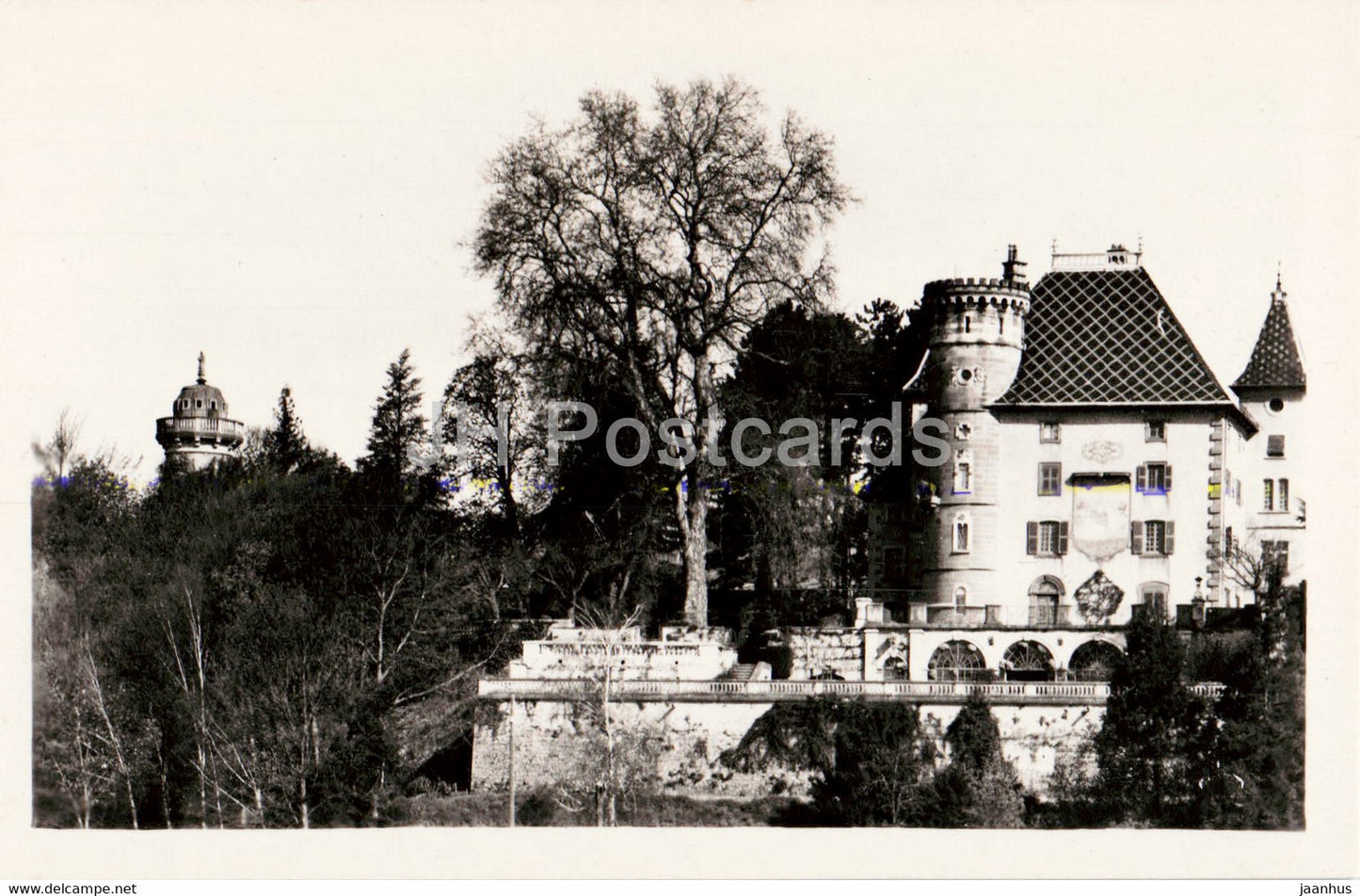 Bourgoin - Chateau de Petit Mont - 24313 - castle - old postcard - France - unused - JH Postcards