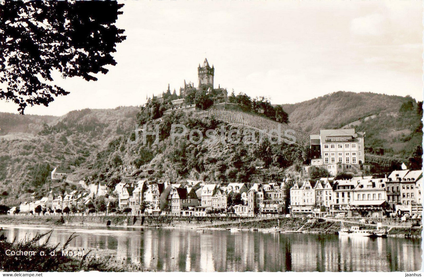 Cochem a d Mosel - old postcard - Germany - unused - JH Postcards