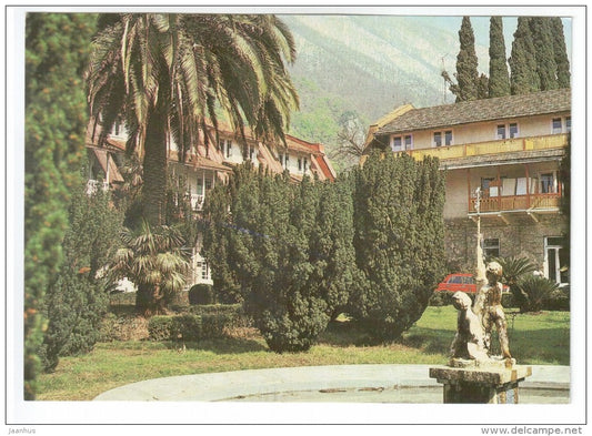 pension house Zhoekvara - Gagra - Abkhazia - 1982 - Georgia USSR - unused - JH Postcards