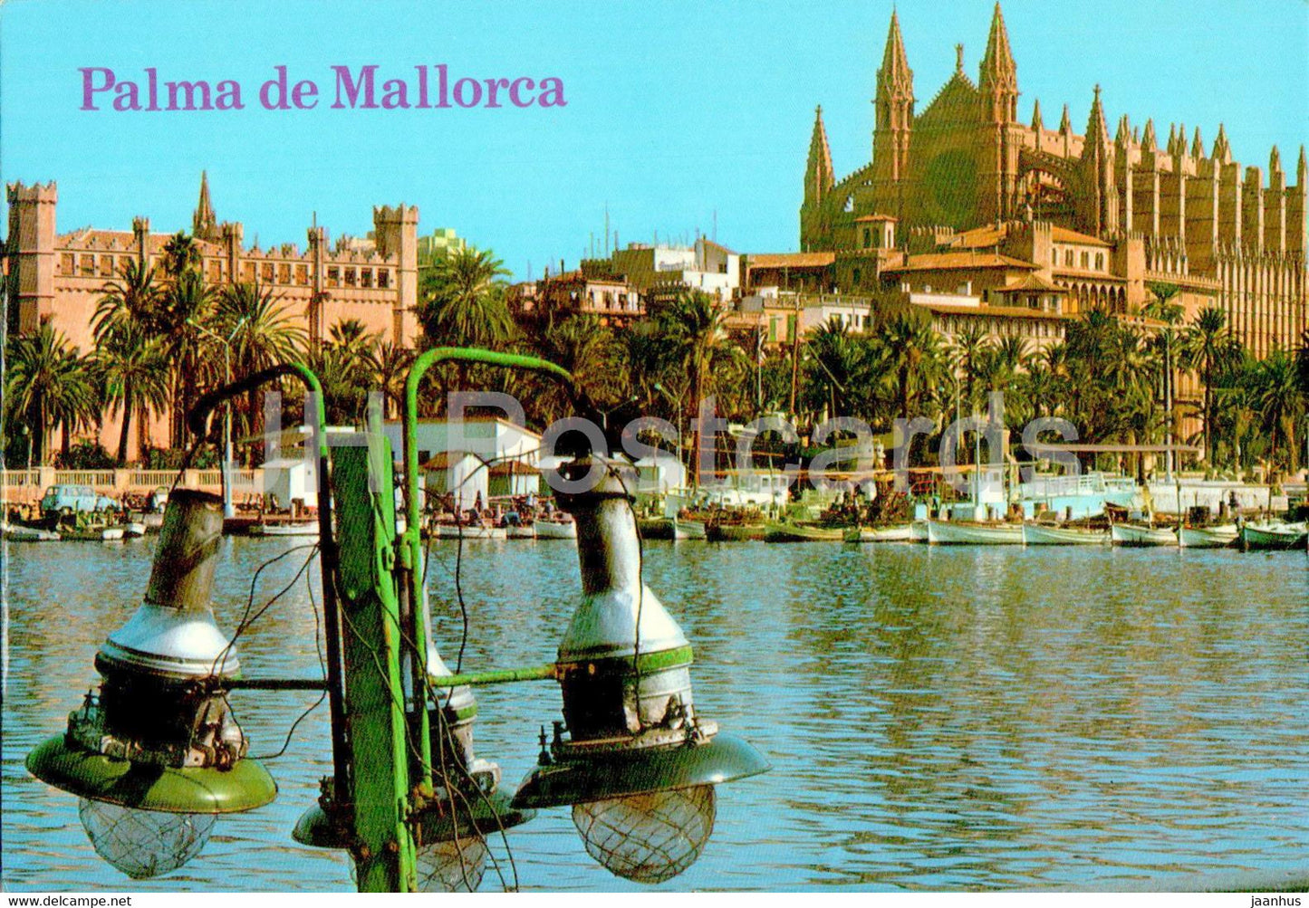 Palma de Mallorca - La Catedral y La Lonja - cathedral - Mallorca - 1168 - Spain - unused - JH Postcards