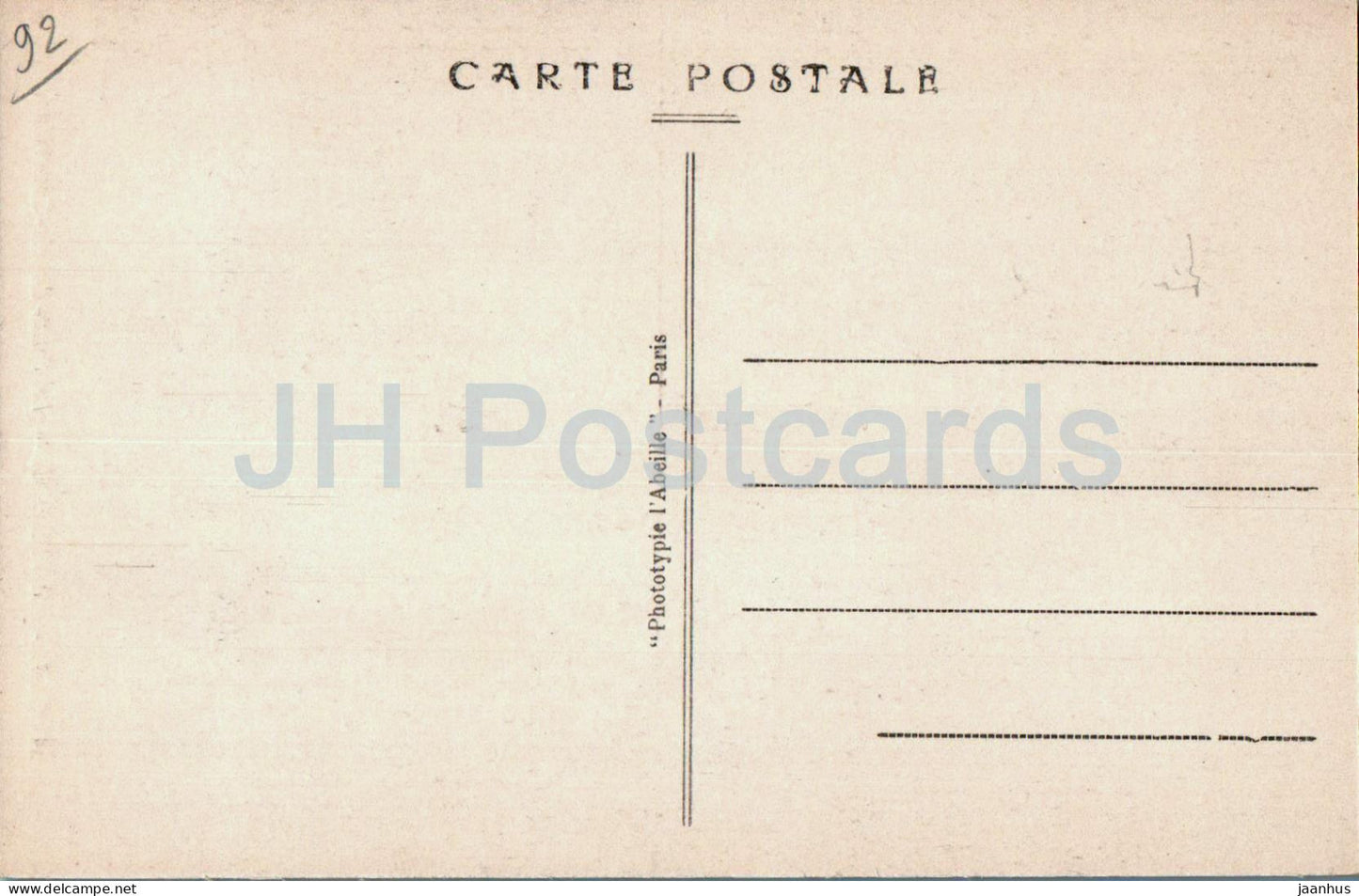 Nanterre - Le Puits de Ste Geneviève - le Puits - carte postale ancienne - France - inutilisée 