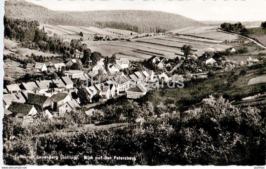 Luftkurort Lauenberg - Blick auf den Petersberg - old postcard - Germany - unused - JH Postcards