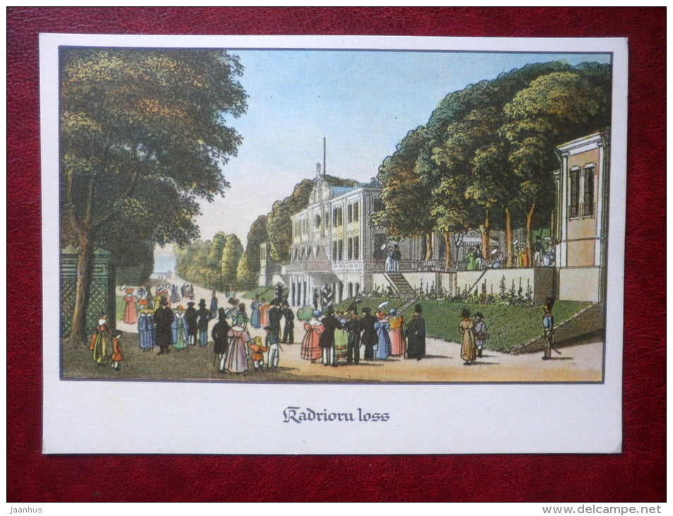 Kadriorg Palace - Tallinn - REPRODUCTION! - 1969 - Estonia USSR - unused - JH Postcards