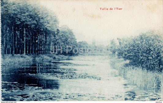 Valle de l'Yser - old postcard - Belgium - unused - JH Postcards
