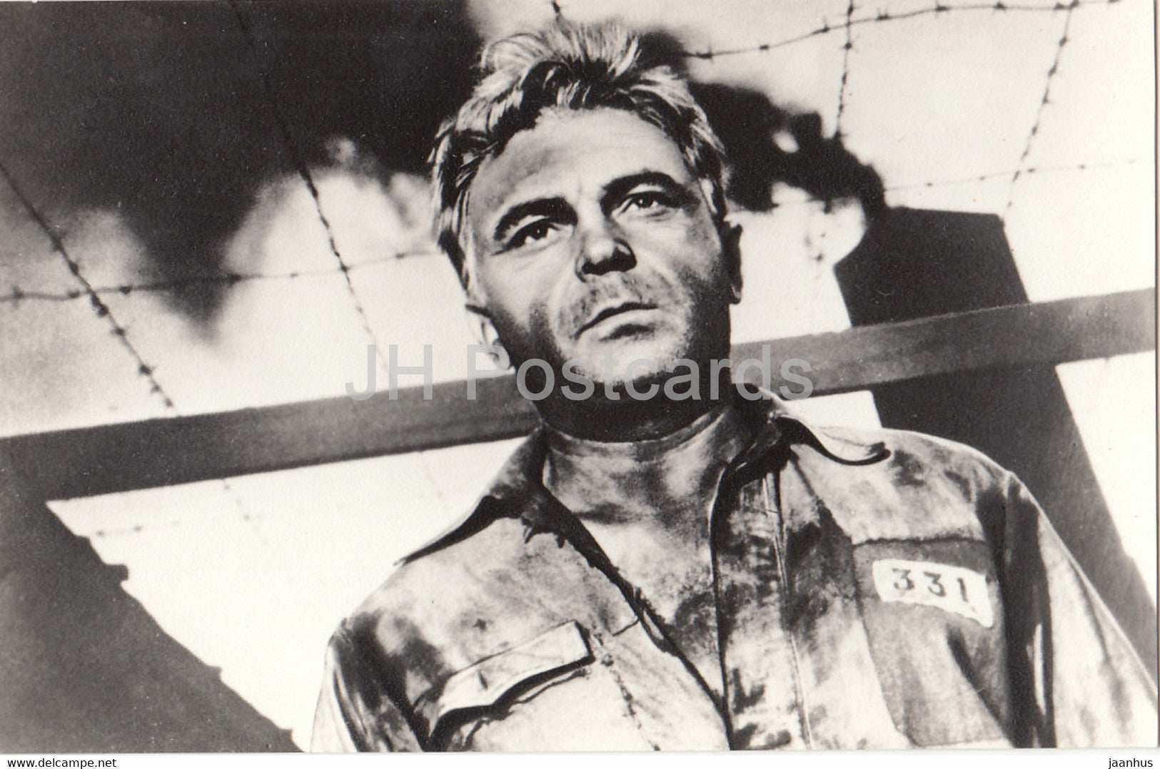 Fate of a Man - Movie - Sergey Bondarchuk - prisoner - 1980 - Russia USSR - unused - JH Postcards