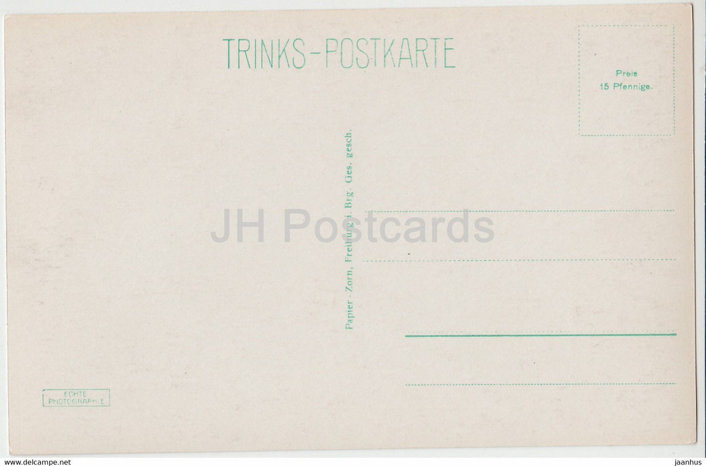 Fribourg i Breisgau - Kaufhaus - 11 - carte postale ancienne - Allemagne - inutilisée