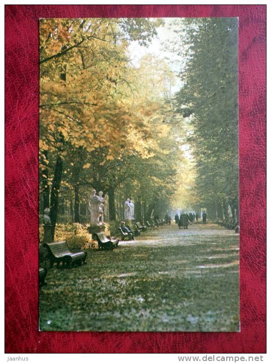 Leningrad - St- Petersburg - Summer Garden - 1970 - Russia - USSR - unused - JH Postcards