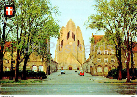 Copenhagen - Kobenhavn - Grundtvigskirken - Grundtvigs church - 16 - Denmark - unused - JH Postcards