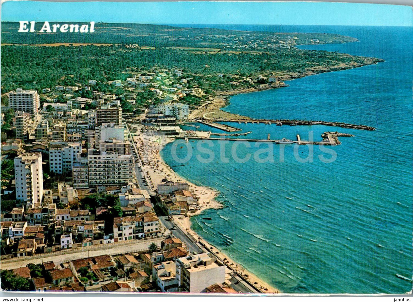 El Arenal - Vista aerea - aerial view - Mallorca - 764 - Spain - unused - JH Postcards