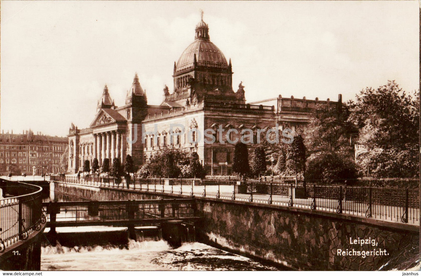 Leipzig - Reichsgericht - 11 - old postcard - Germany - unused - JH Postcards