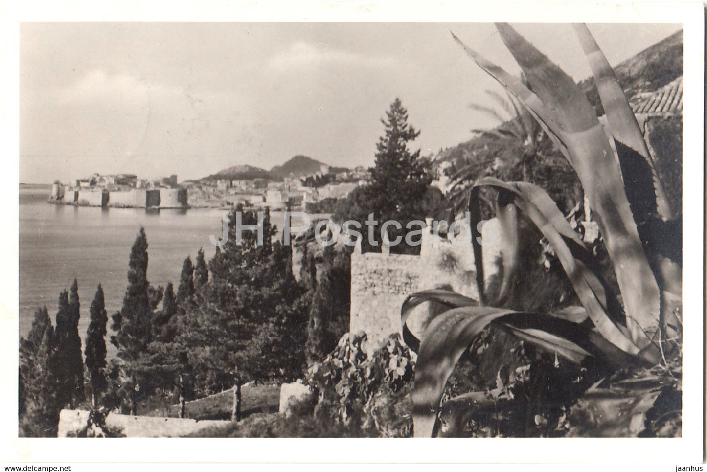 Dubrovnik - Ragusa - 1031 - old postcard - 1933 - Croatia - Yugoslavia - used - JH Postcards