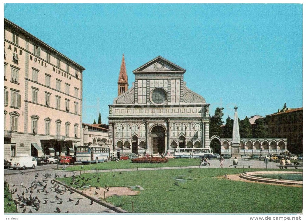 Basilica di Santa Maria Novella - Firenze - Toscana - 573 - Italia - Italy - unused - JH Postcards