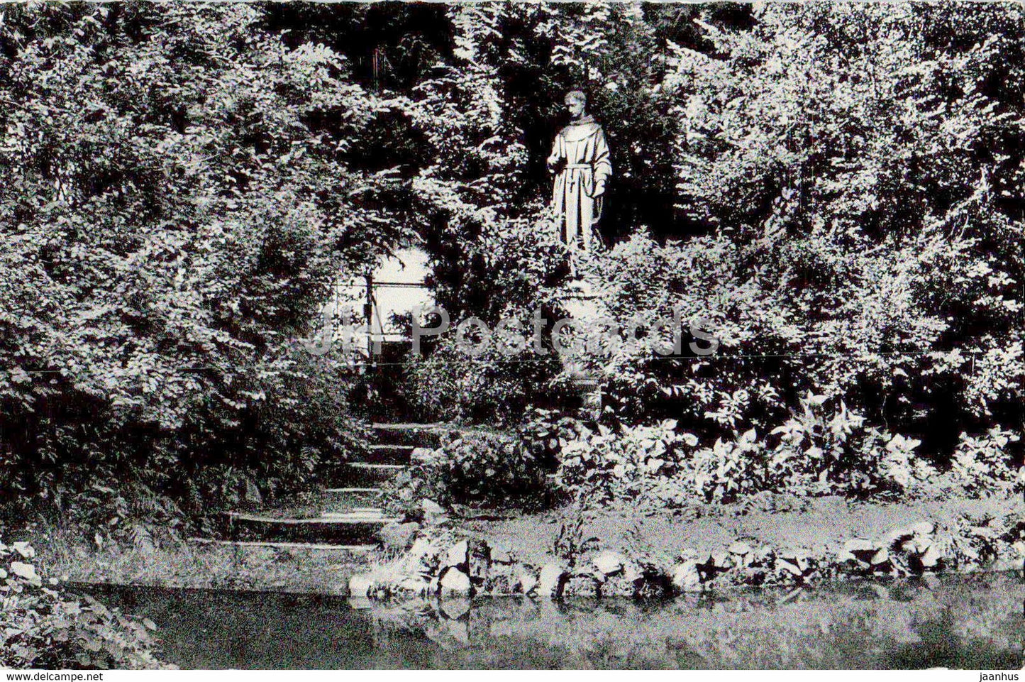 Wallfahrtsort Marienthal i Rhg - Heilige Antonius - old postcard - Germany - used - JH Postcards