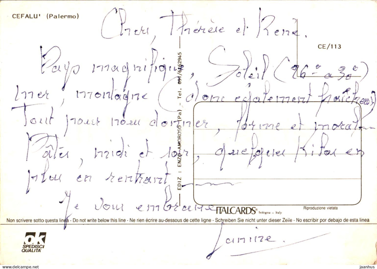 Saluti da Cefalu - Multiview - 113 - Italien - gebraucht 