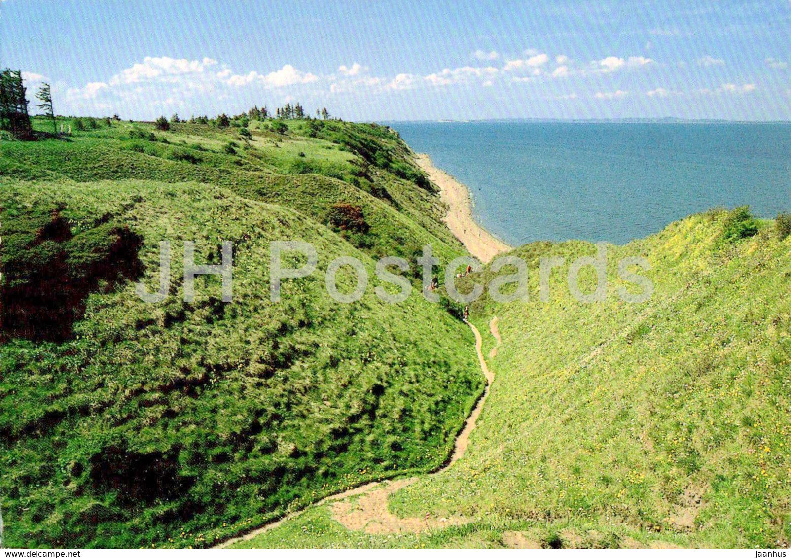 Langsted Huller - Fur - 9867 - Denmark - used - JH Postcards