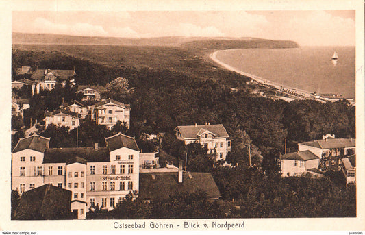 Ostseebad Gohren - Blick v Nordpeerd - old postcard - 56673 - Germany - unused - JH Postcards