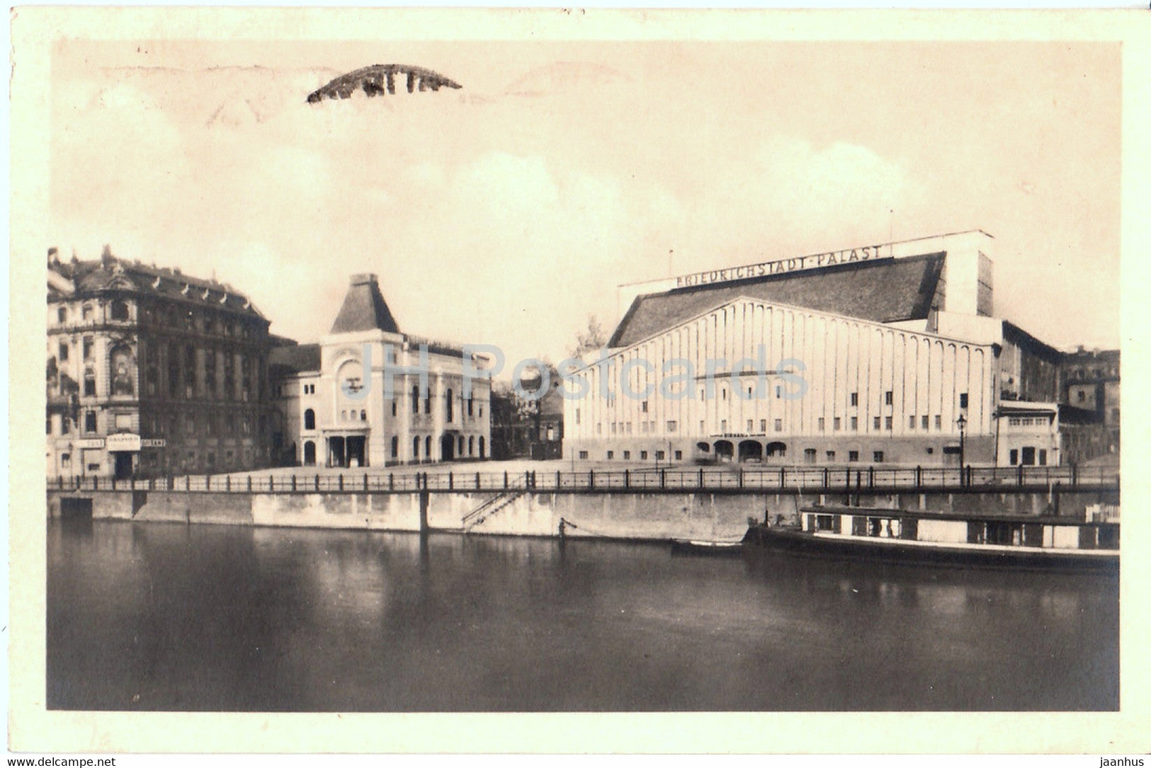 Berlin - Blick uber die Spree - old postcard - 1951 - Germany DDR - used - JH Postcards