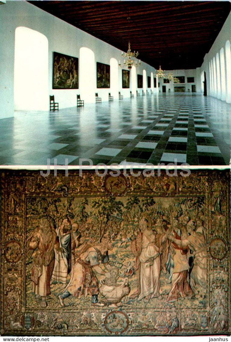 Kronborg - Helsingor - hall - tapestry - 2001-24 - Denmark - unused - JH Postcards