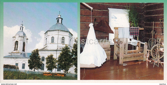 Kozmodemyansk - Ethnographic Museum - The Church of Christmas in Sumki - Mari El Republic - 1999 - Russia - unused - JH Postcards
