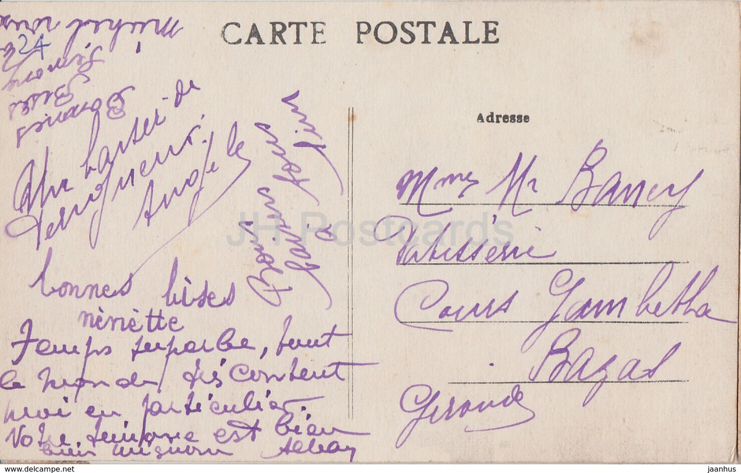 Perigueux - Cathedrale Saint Front - cathedral - 103 - old postcard - France - used