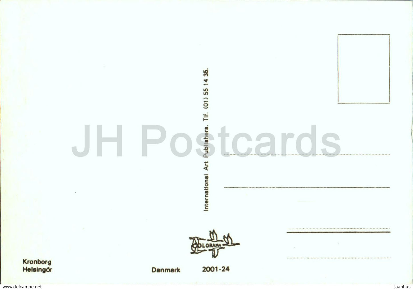 Kronborg - Helsingor - hall - tapestry - 2001-24 - Denmark - unused