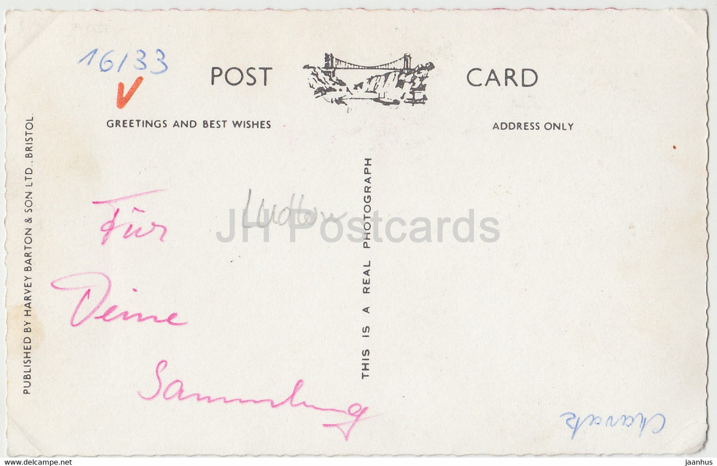 Inner Court – Ludlow Castle – 29374 – Vereinigtes Königreich – 1963 – England – gebraucht