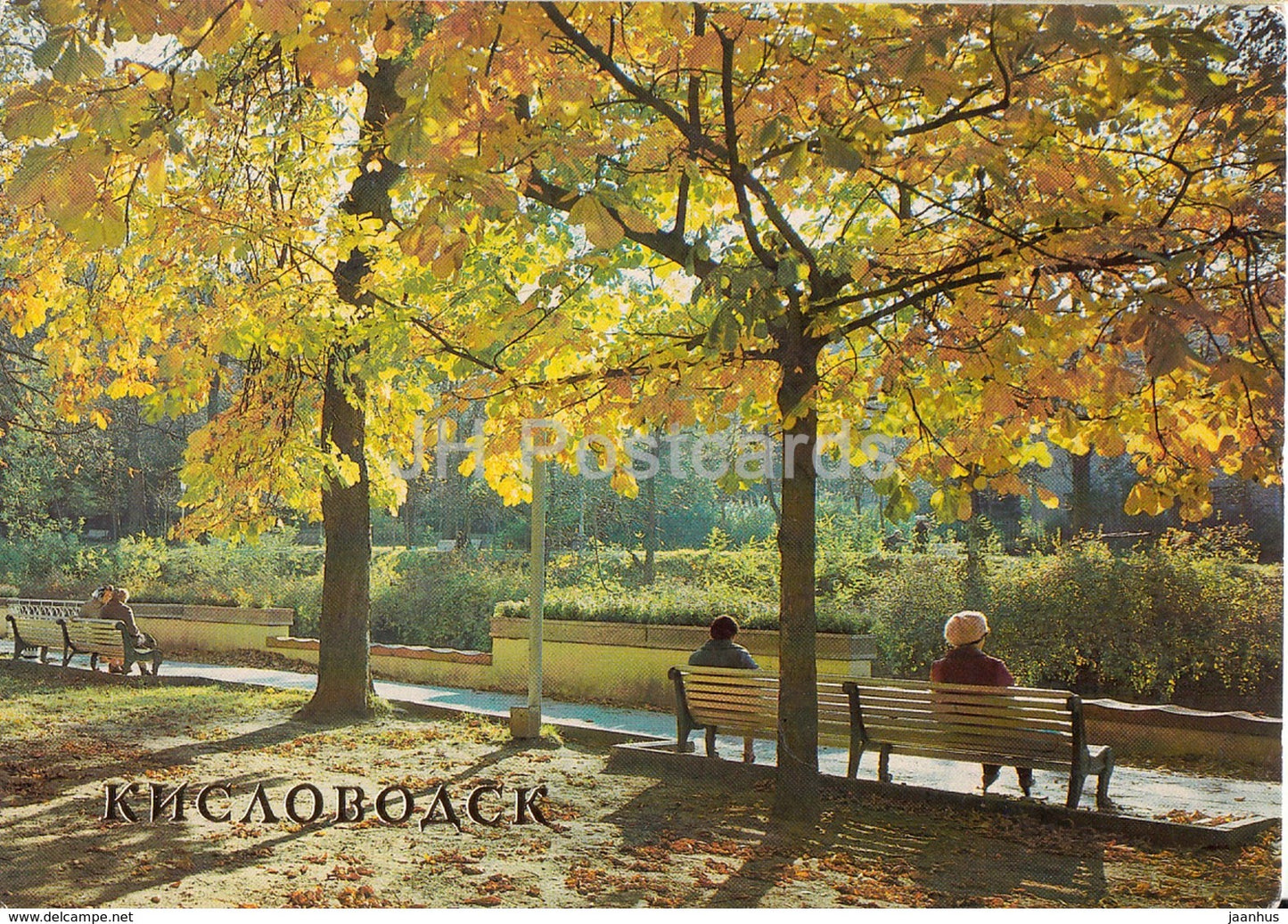 Kislovodsk - in the Park - 1982 - Russia USSR - unused - JH Postcards