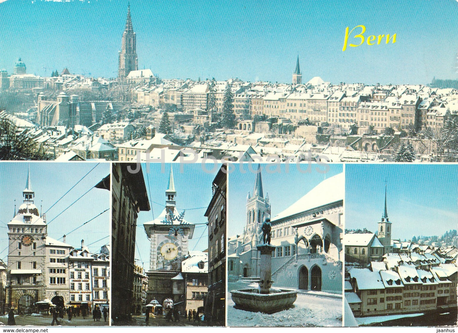 Bern - Berne - multiview - Switzerland - used - JH Postcards