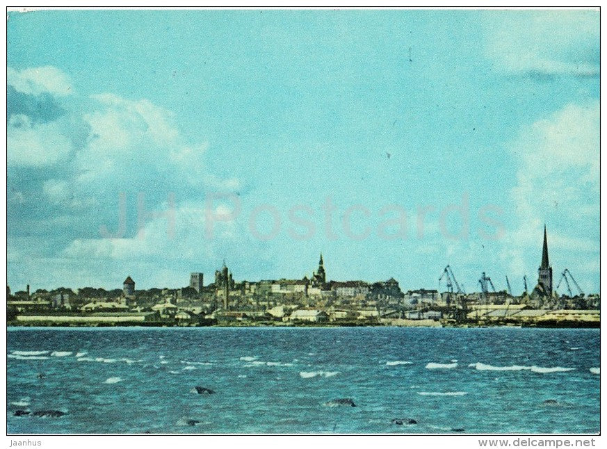 panorama - Tallinn - Estonia USSR - 1965 - unused - JH Postcards