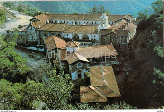 Kykko Monastery - 1989 - Greece - used - JH Postcards