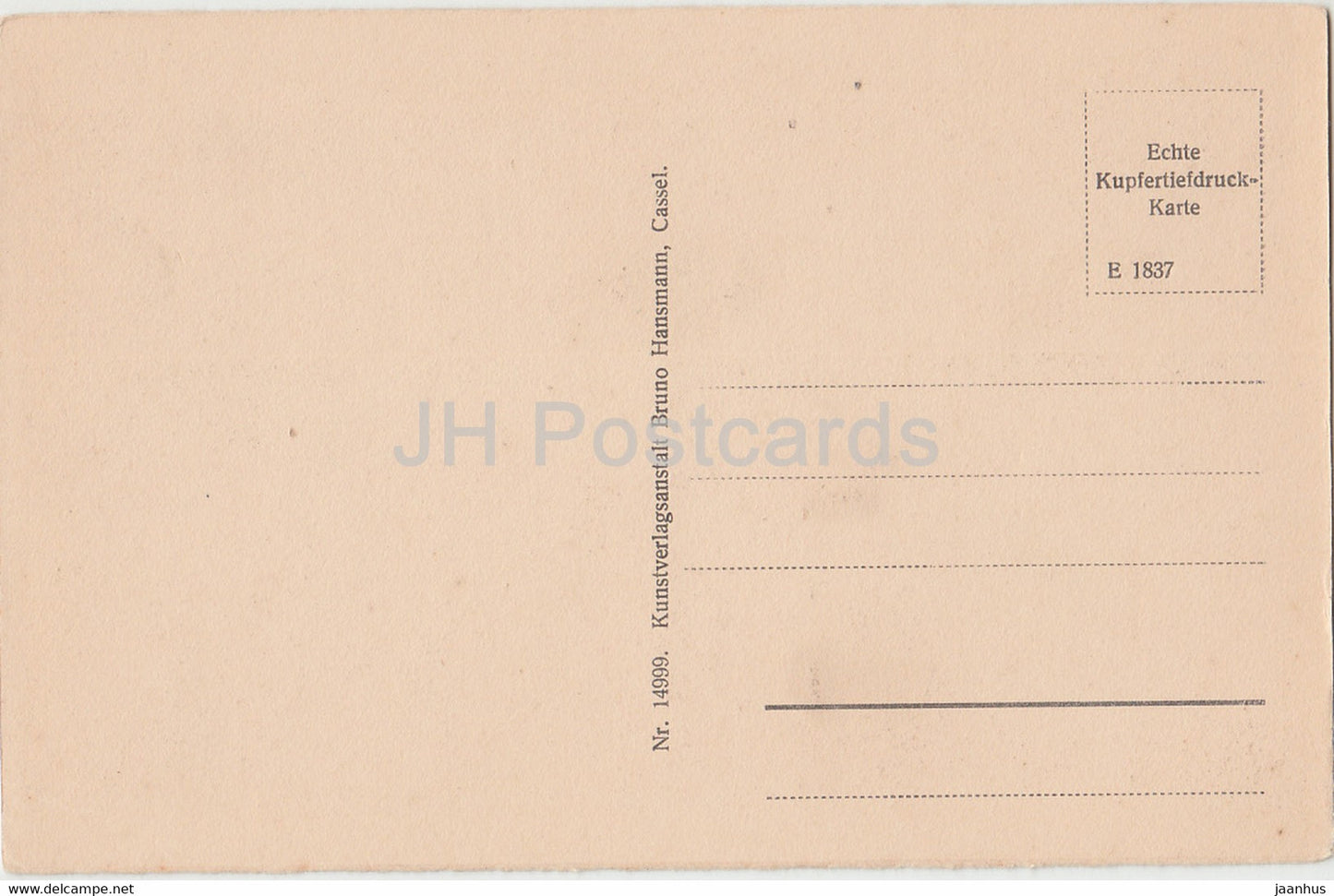 Rothenburg od Tauber - Klingenschutti - alte Postkarte - Deutschland - unbenutzt