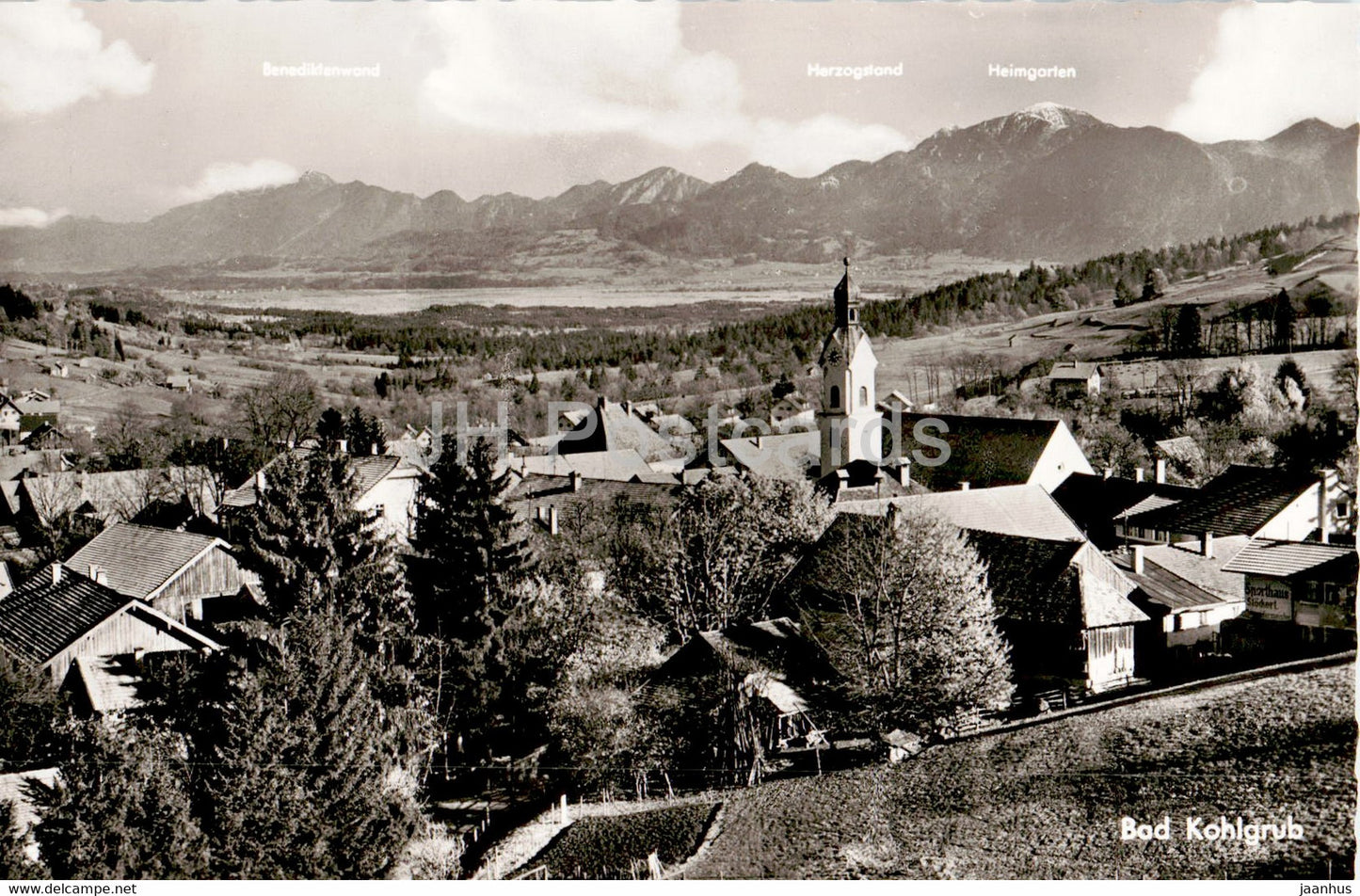 Bad Kohlgrub - Blick zum Murnauer Moos - Germany - used - JH Postcards