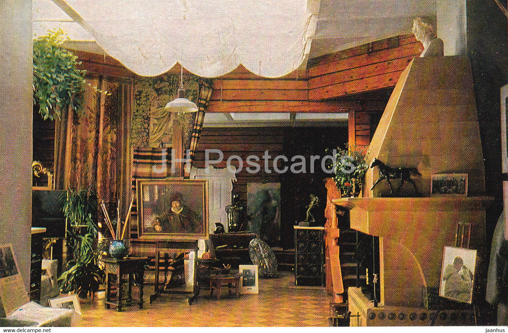 Penaty Estate Museum of Russian Artist Ilya Repin - Workshop - 1975 - Russia USSR - unused - JH Postcards