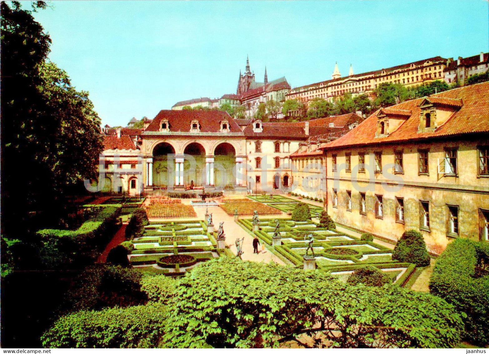 Praha - Prague - Salla Terrena - garden of the Waldstein Palace - Czech Republic - Czechoslovakia - unused - JH Postcards