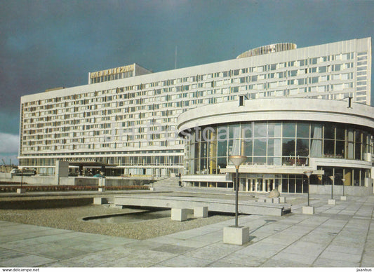 Leningrad - St Petersburg - The Leningrad hotel - Russia USSR - unused - JH Postcards