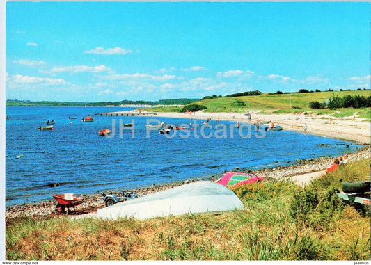 Sonderby Strand - beach - Denmark - unused - JH Postcards
