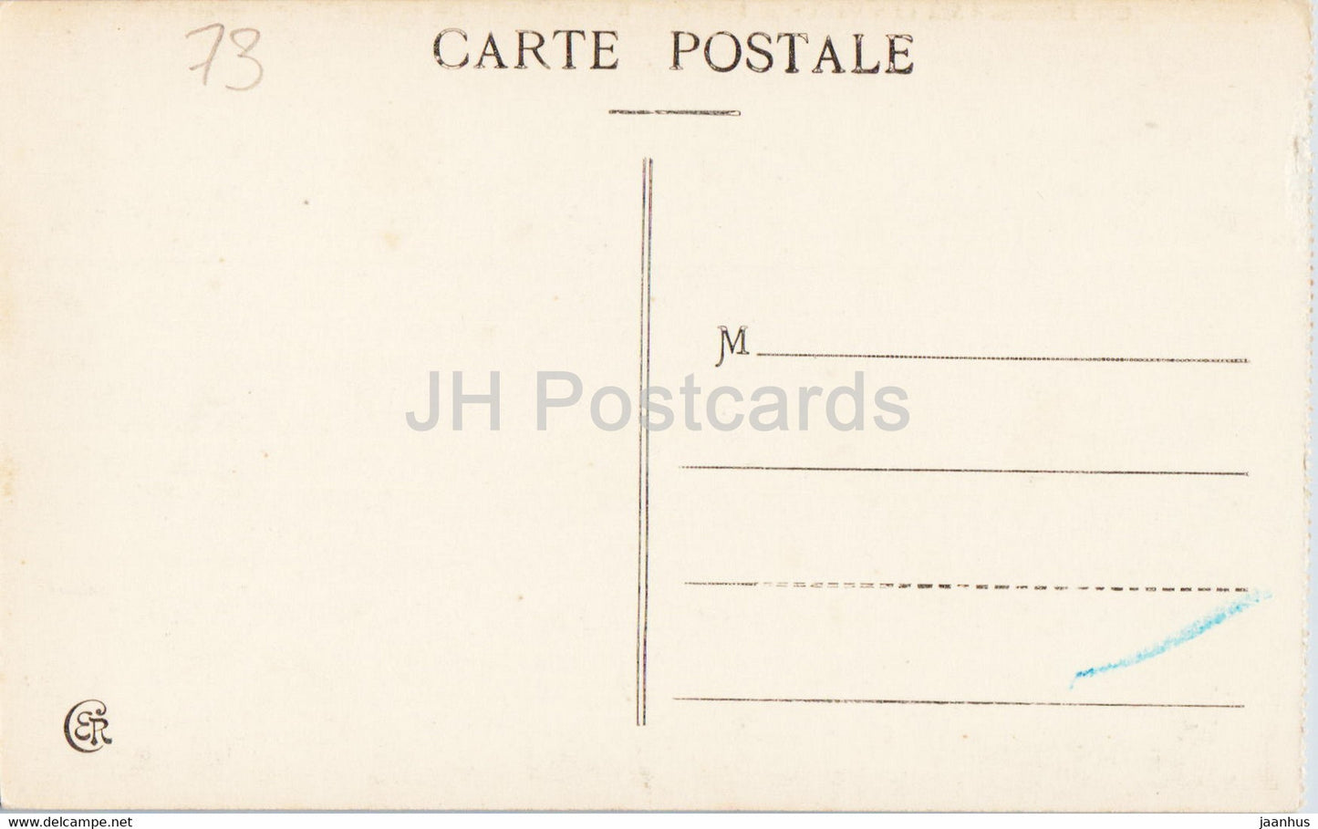 Aix les Bains - Le Lac du Bourget - Chateau de Chatillon - 800 - old postcard - France - unused