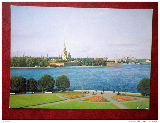 Peter and Paul Fortress - Leningrad - St. Petersburg - 1980 - Russia USSR - unused - JH Postcards