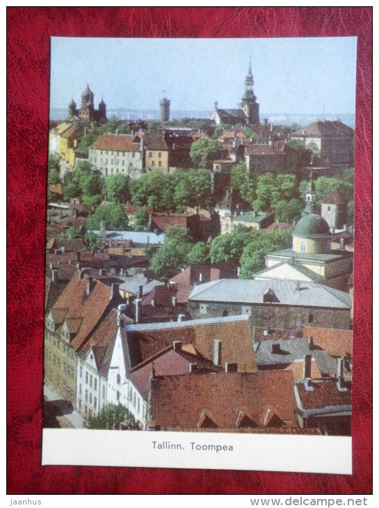 Toompea view - Tallinn - 1975 - Estonia - USSR - unused - JH Postcards