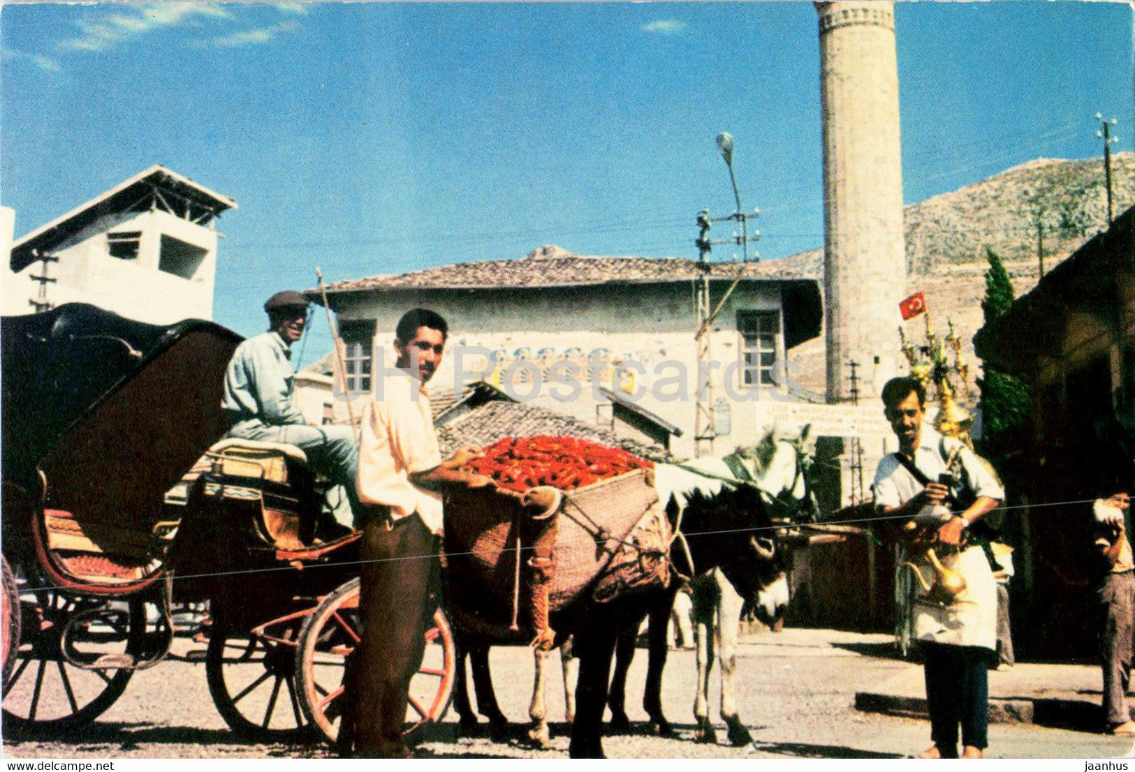 Antakya - Antioch - Specialities of the City - donkey - animal - 1978 - Turkey - used - JH Postcards