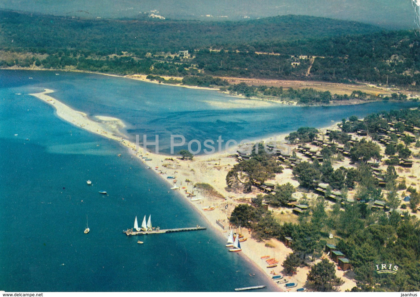 Porto-Vecchio - Camping du Golfo di Sogno - beach - France - 1984 - used - JH Postcards