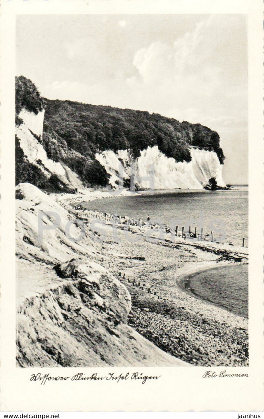 Wissower Klinken - Insel Rugen - 40996 - old postcard - Germany - unused - JH Postcards