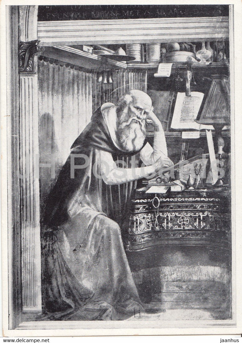 Firenze - Ognissanti - S Girolamo - Italy - unused - JH Postcards