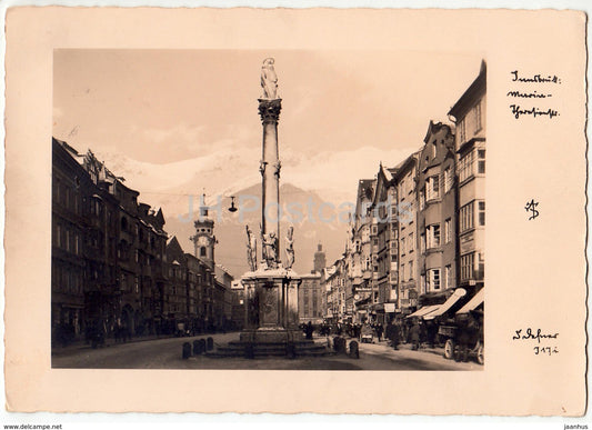 Innsbruck - Maria Theresienstrasse - 87535 - 1941 - Austria - used - JH Postcards
