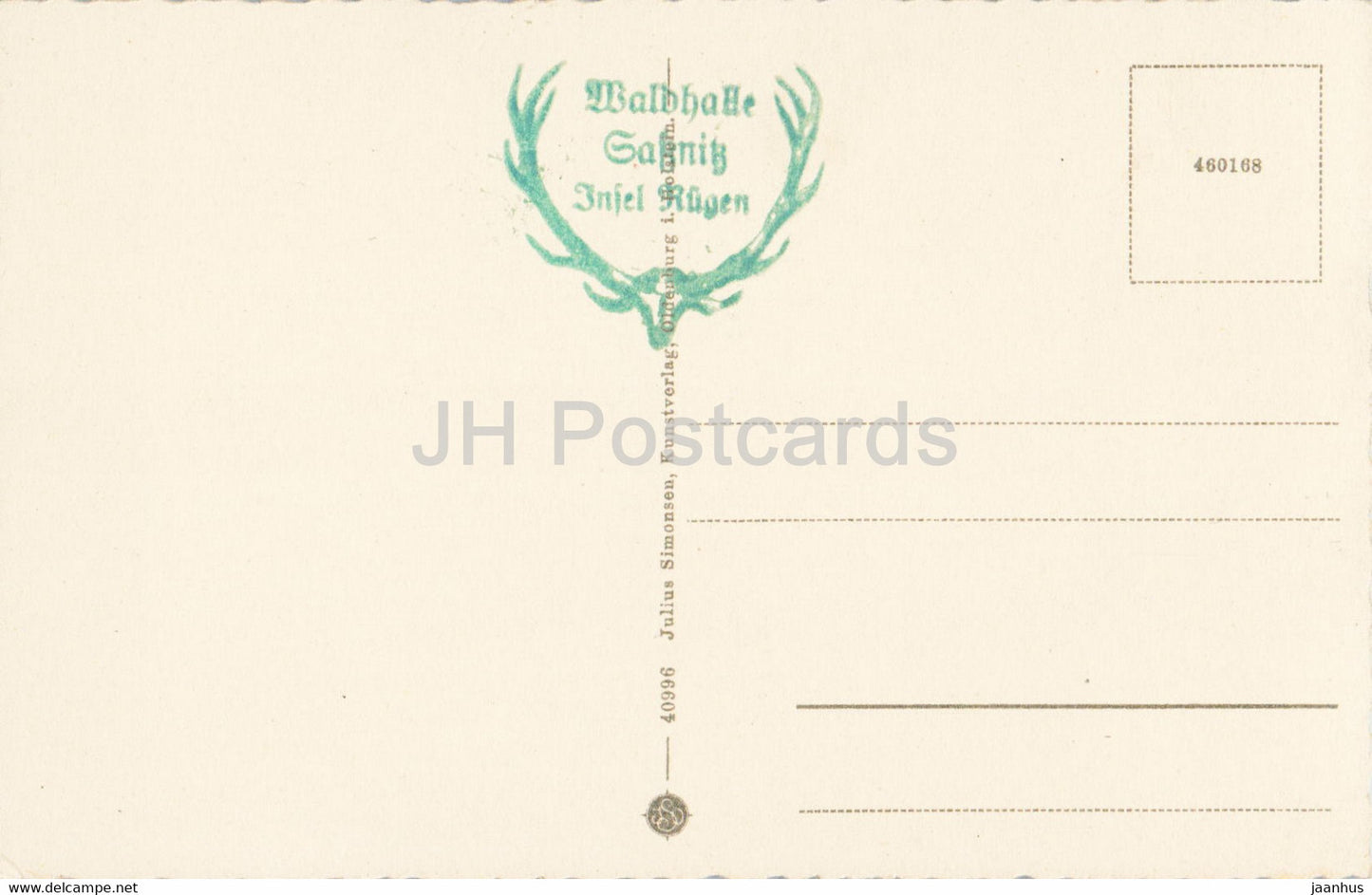 Wissower Klinken - Insel Rügen - 40996 - alte Postkarte - Deutschland - unbenutzt