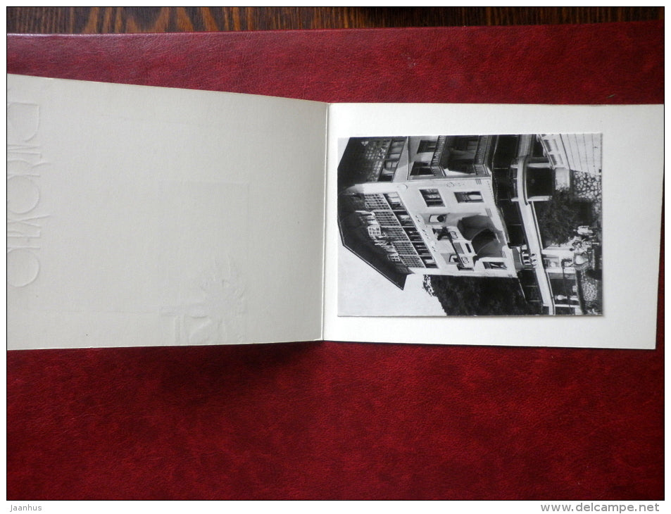 sanatorium Ritsa - ship - palm - Abkhazia - 1965 - Georgia USSR - unused - JH Postcards