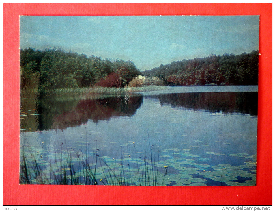 a lakelet by Trakai - Trakai - 1974 - USSR Lithuania - unused - JH Postcards