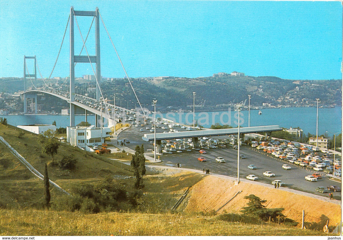 Istanbul - Bosphorus Bridge - Turkey - unused - JH Postcards