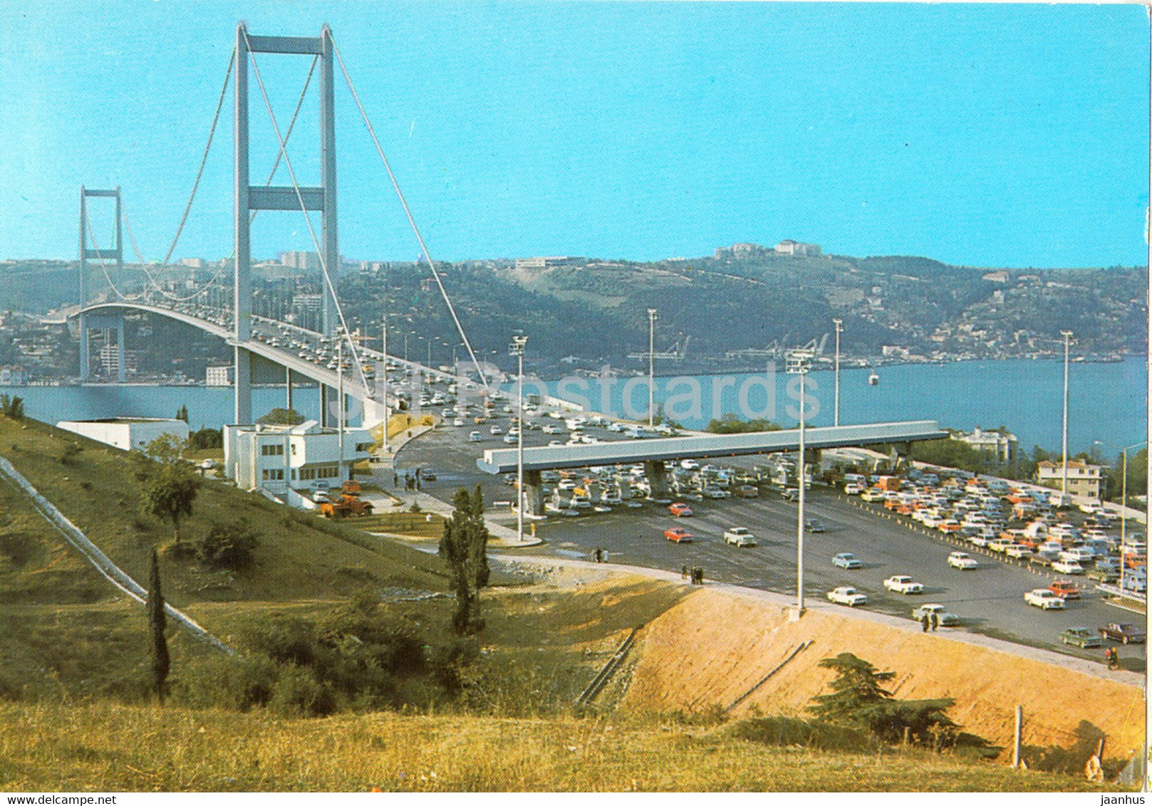 Istanbul - Bosphorus Bridge - Turkey - unused - JH Postcards