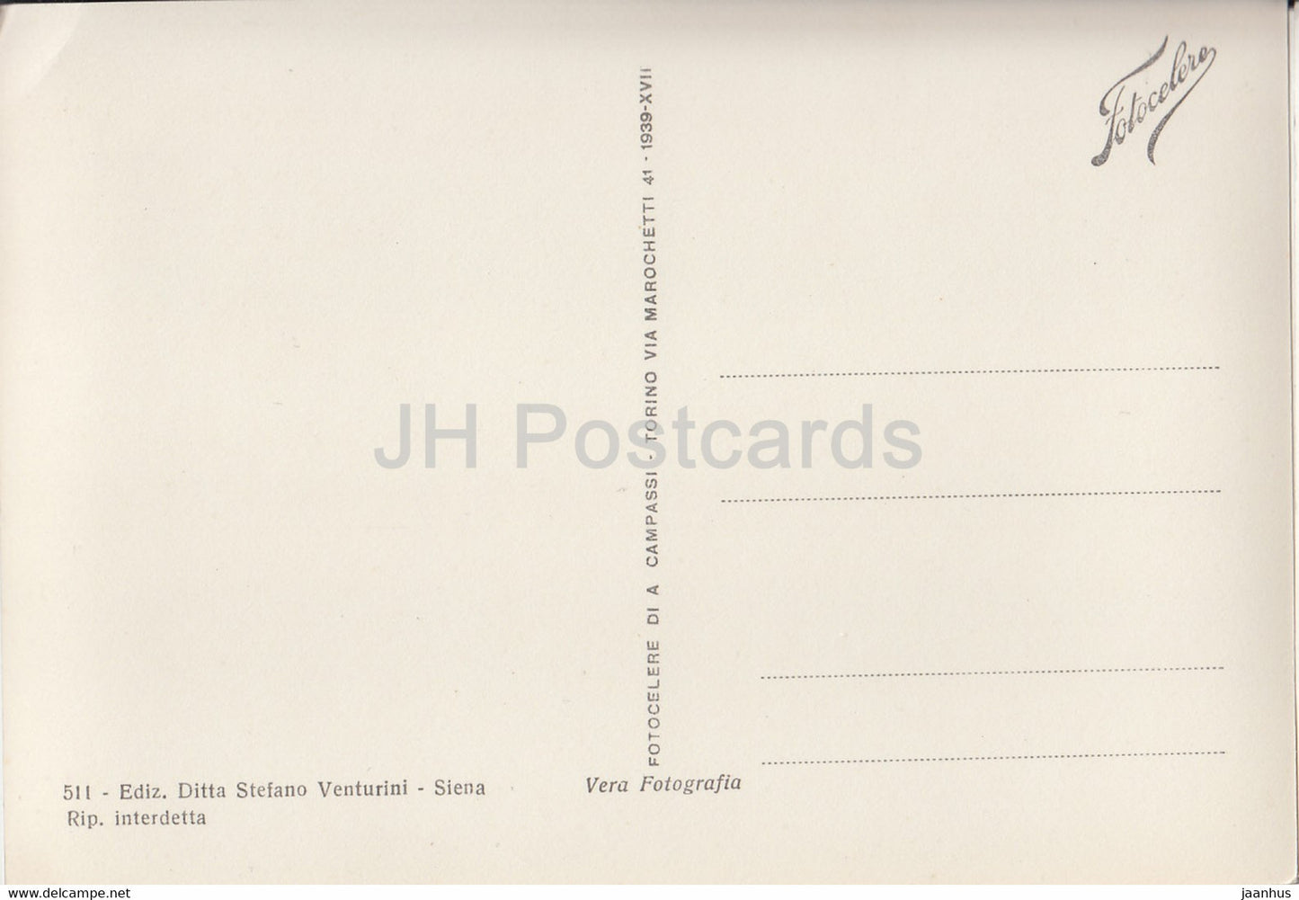 Siena - Panorama veduto dal Duomo - 511 - Italy - unused